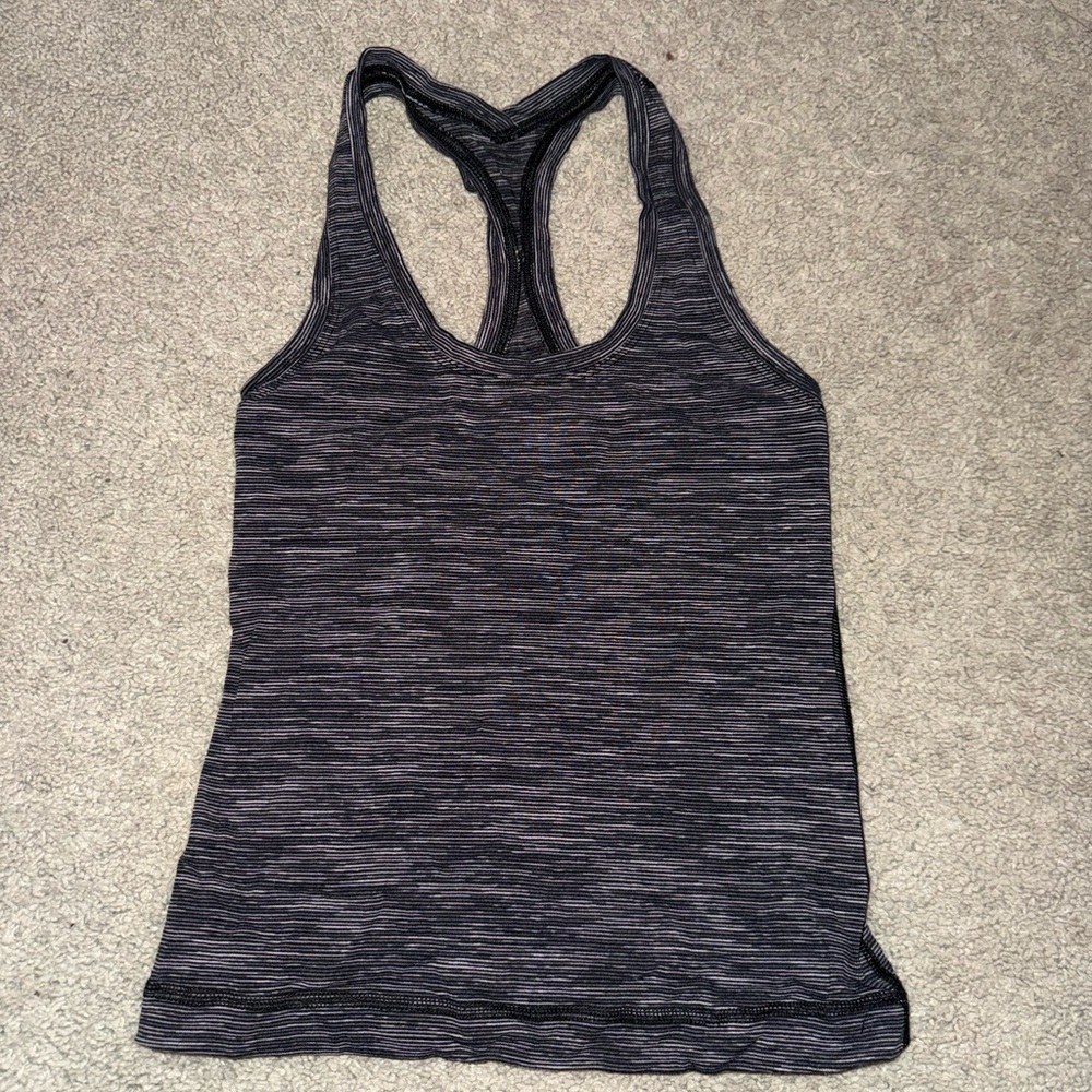 Lululemon Athletica Black/Grey Tank